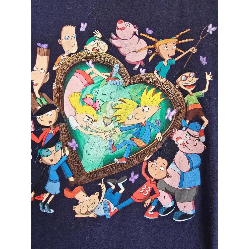 Nickelodeon Hey Arnold! Navy Tee (S)